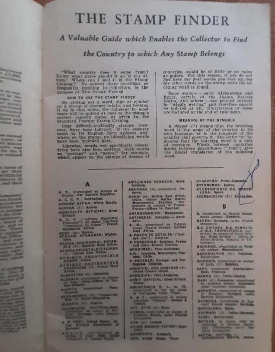 Stamp Collecting Made Easy  Vintage Booklets: Atlas and Stamp Finder