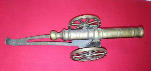 Vintage Brass Canon - 20cm - Please C Pics for condition