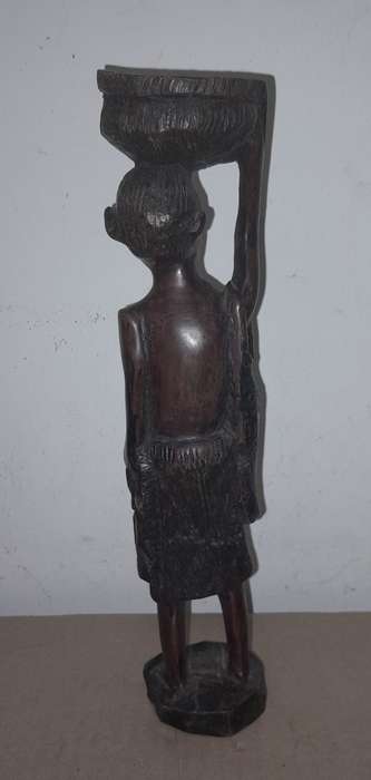 VINTAGE AFRICAN WOOD CARVING -  see pictures