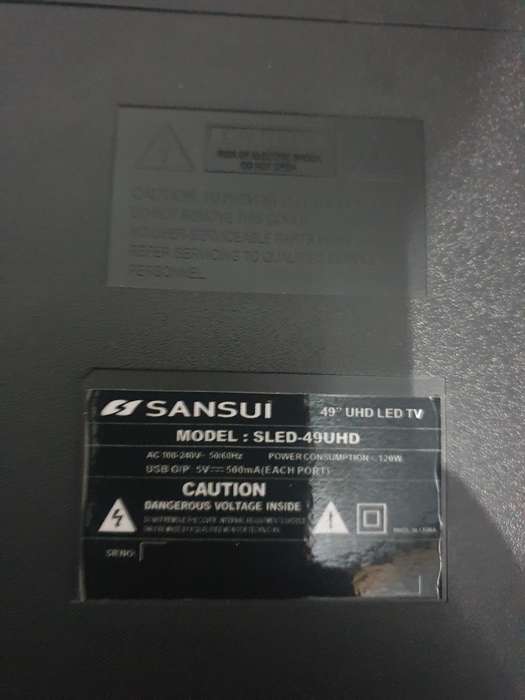 4K SANSUI SLED 49UHD TV