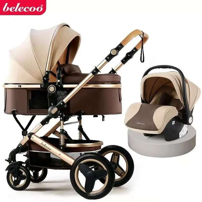 Belecoo Baby Stroller 3 in 1