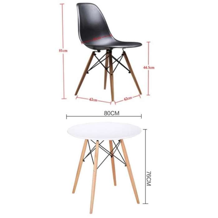 4 Seater Dining Table & Chairs Set