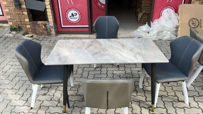 6 Seater Dining Set Table With Chairs