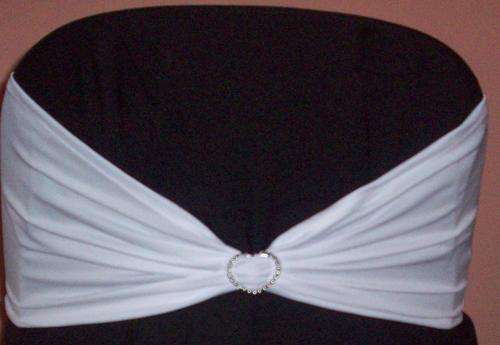 Chair Bows with Jewel- Singles - Adult