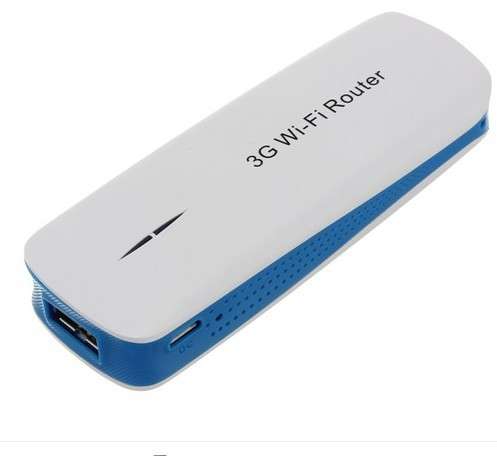 Mini Wireless Router - 3G Hotspot, Wifi AP, 1800mAh Power Bank