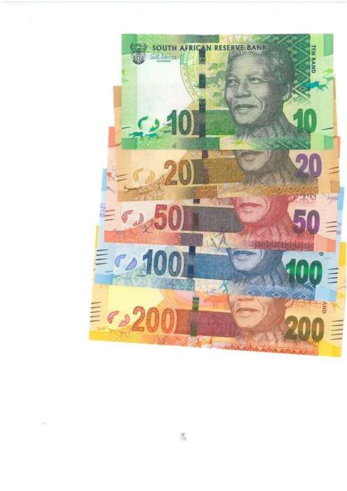 Gill Marcus | 2nd Issue | Set of AA#640 Series Mandela UNC Notes with Identical Serial Numbers |