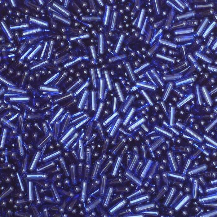 1000 x Empty Gelatin Capsules Size 0 Translucent Dark Blue ( Please Confirm Stock )