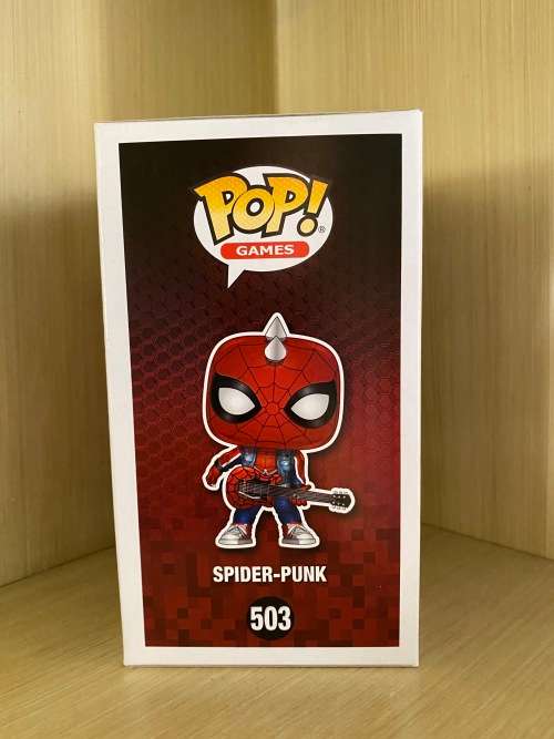 FUNKO POP! SPIDER-PUNK 503, POP GAMES