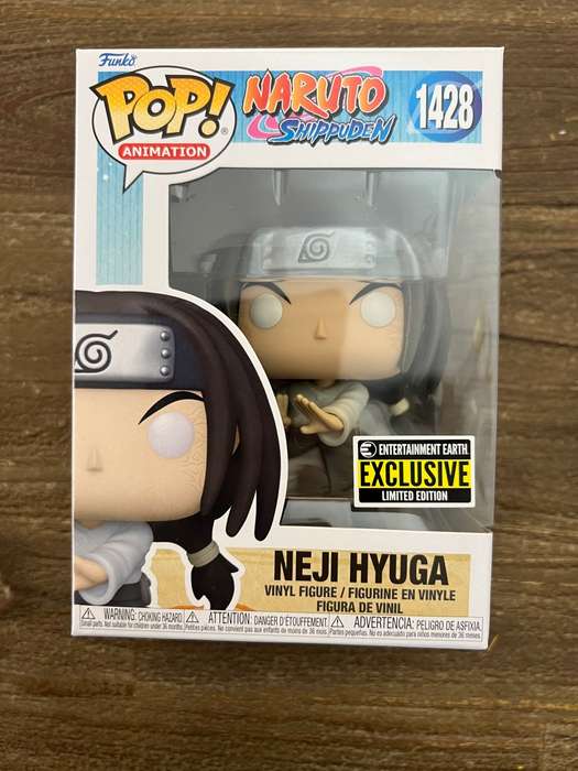 NEJI HYUGA!! NARUTO!!FUNKO POP!! EE EXCLUSIVE!!
