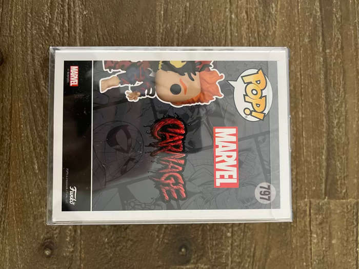 CARNAGE!!MARVEL!!FUNKO POP!! HOT TOPIC EXCLUSIVE!!!