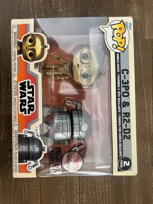 C-3PO & R2-D2!!STAR WARS!! FUNKO POP!! DISNEY EXCLUSIVE!! 2 PACK