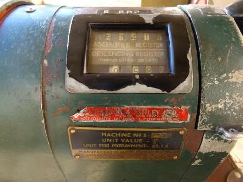 VINTAGE FRANKOPOST SIMPLE MACHINE WORKING CONDITION.