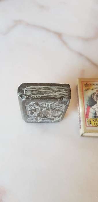 1915 WW1 SMALL STONE CARVED BIBLE