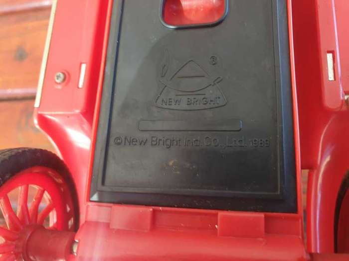 1989 NEW BRIGHT FIRE TRACKER BUMP AND GOING 300 MM