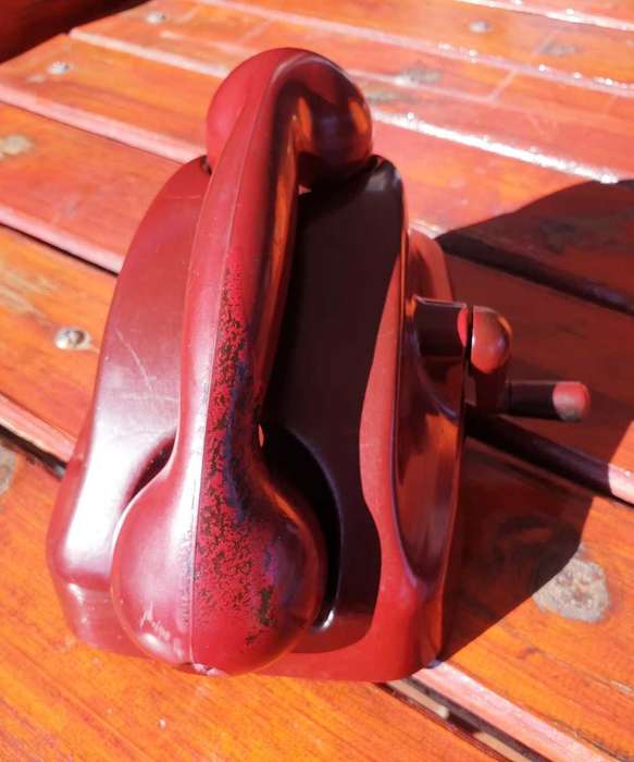 VINTAGE RARE COLOUR CRANK TELEPHONE