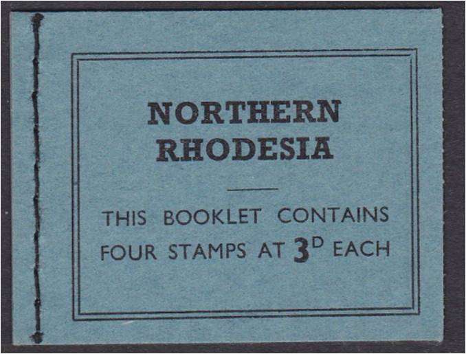 N Rhodesia  1964  Booklet  complete unexploded