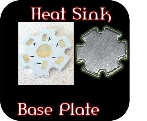 1W/ 3W High Power LED chip Heat Sink Aluminium Base plate star type *** Free Shipping Option