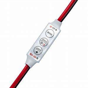 LED strip dimmer & Controller switch 72 Watt 12V DC single colour with connectors
