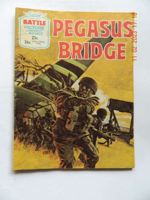 BATTLE PICTURE LIBRARY -  NO. 1472  -  PEGASUS BRIDGE
