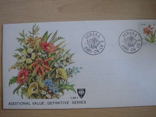 1984 Venda - Flowers - Clivia C. on FDC