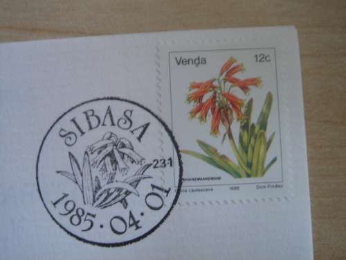 1984 Venda - Flowers - Clivia C. on FDC