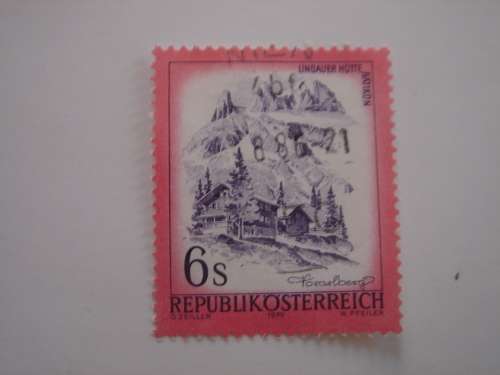 1975 Austria - Lindauer Huette 6 S used, stamped