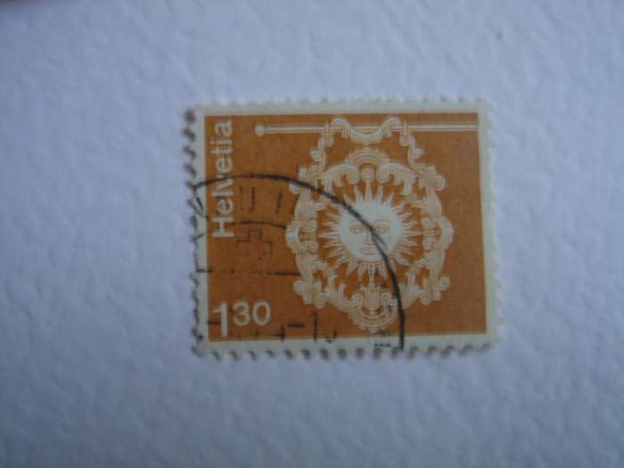 1974 Helvetia - Architecture 130 used, stamped