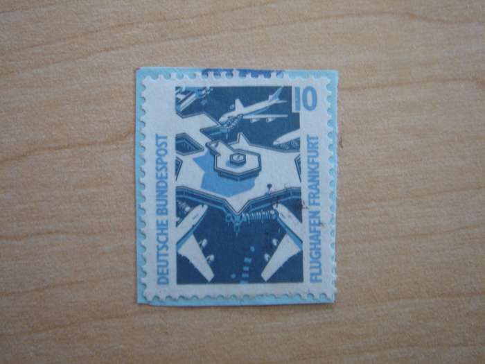 1988 BRD MiNr 1347 A R with number `090` on the back used, stamped