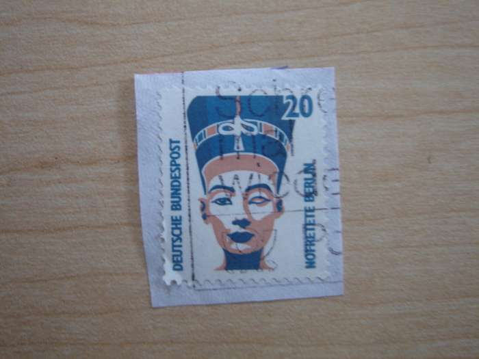 1989 BRD MiNr 1398 A R with number `295` on the back used, stamped