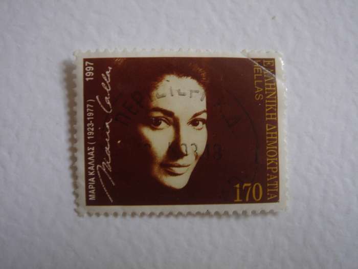1997 Greece - Maria Kallas 170 used, stamped