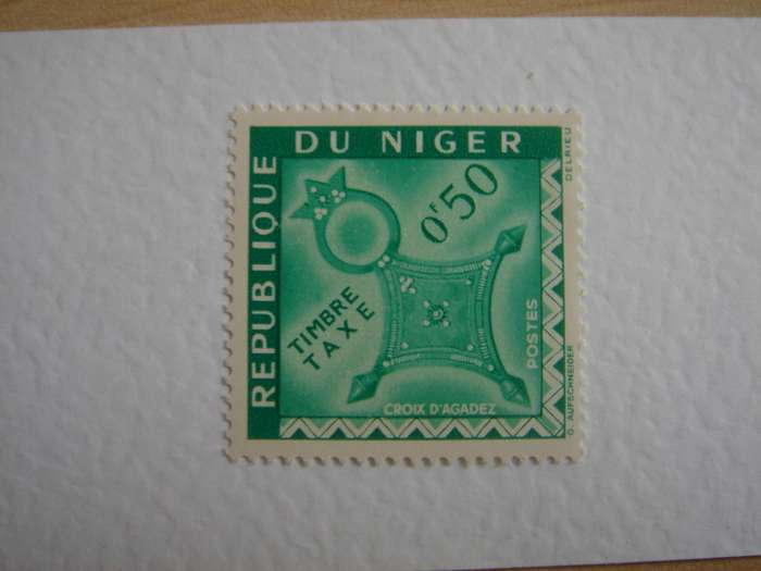 1962 Niger - Timbre Taxe 0.50 F MNH