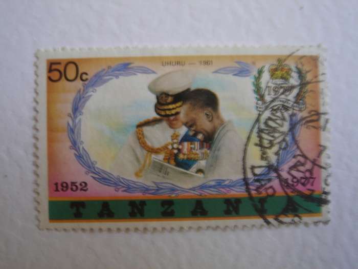 1977 Tanzania - Anniversary 50 c used, stamped