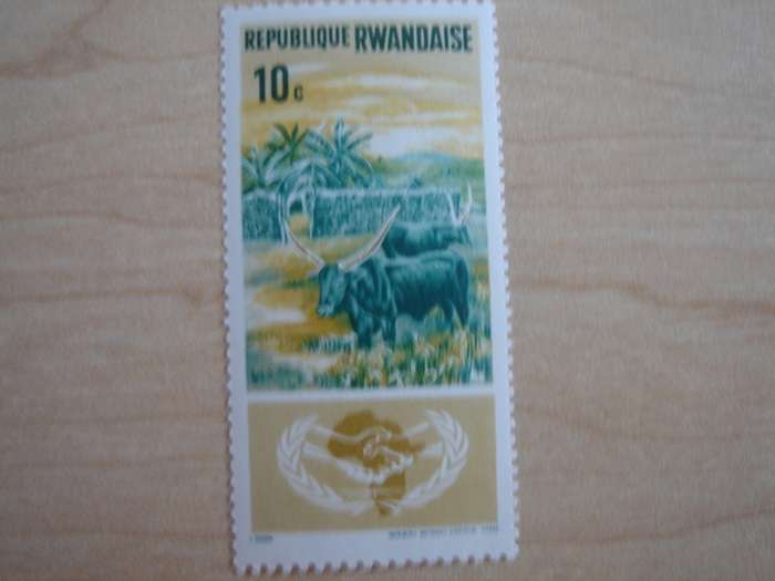 1965 Rwanda - International Cooperation 10 C MNH