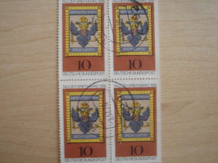 1976 BRD MiNr 903 Block of 4 used, stamped