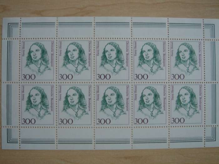 1989 - Kleinbogen (mini sheet of 10 stamps) MiNr 1433 MNH