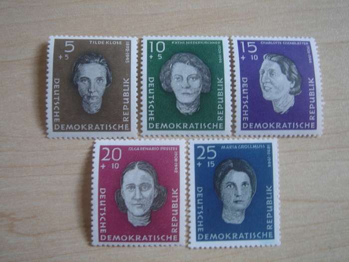 1959 DDR MiNr 715-719 MNH
