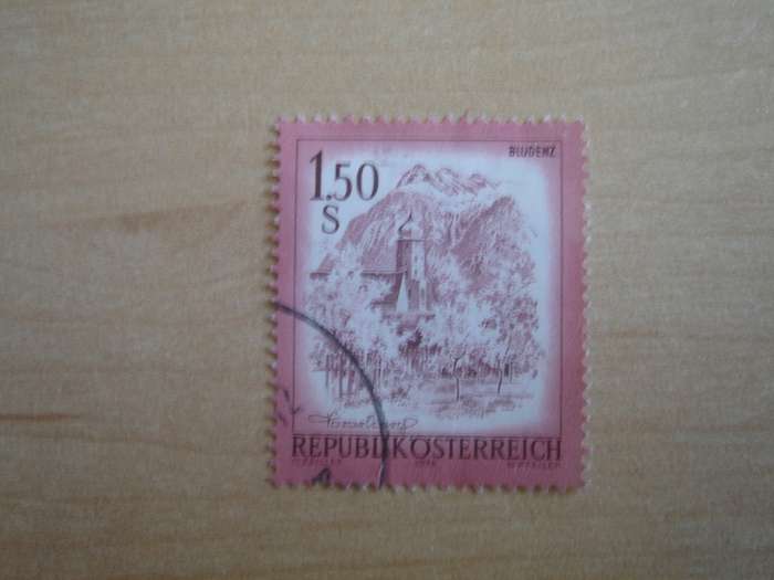 1973 Austria - Bludenz 1.50 S used, stamped