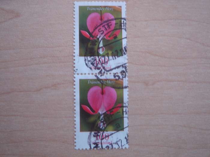 2006 Deutschland MiNr 2547 vertical pair used, stamped