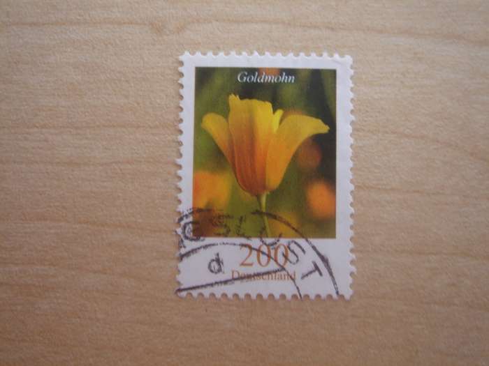 2006 Deutschland MiNr 2568 R stamped with number `95` on the back