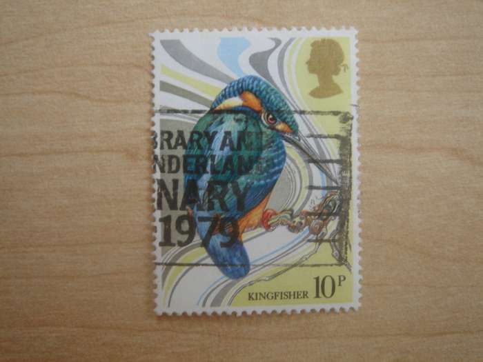 1980 Great Britain - Kingfisher SG1109 used, stamped