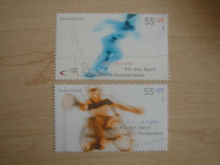 2004 Deutschland MiNr 2383-2384 MNH