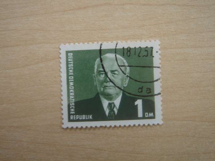 1958 DDR MiNr 622 b used, stamped