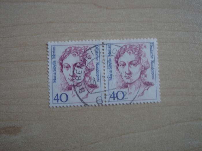 1987 Deutschland MiNr 1331 horizontal pair used, stamped