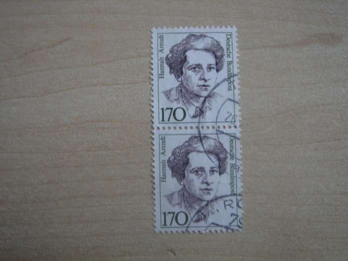 1988 Deutschland MiNr 1391 vertical pair used, stamped