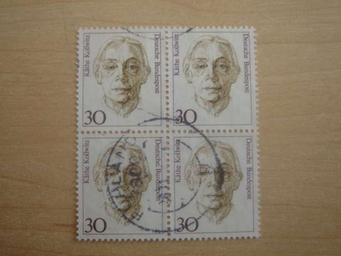 1991 Deutschland MiNr 1488 Block of 4 used, stamped