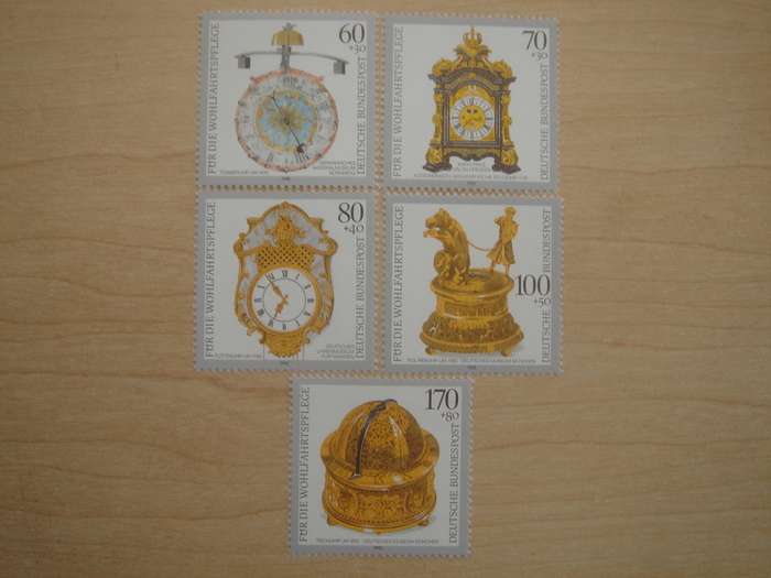 1992 Deutschland MiNr 1631-1635 MNH