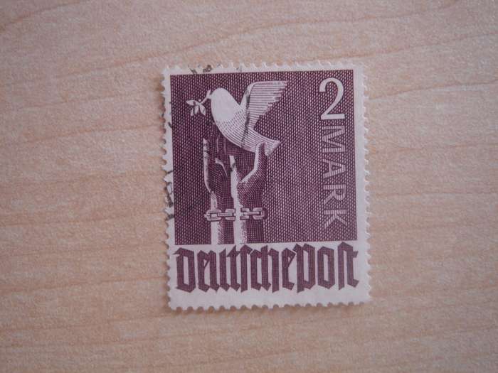 1947 Allied Occupation Zone MiNr 960 a used, stamped