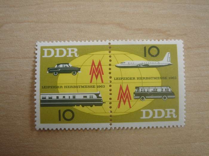 1963 DDR MiNr 976-977 W Zd 94 MNH