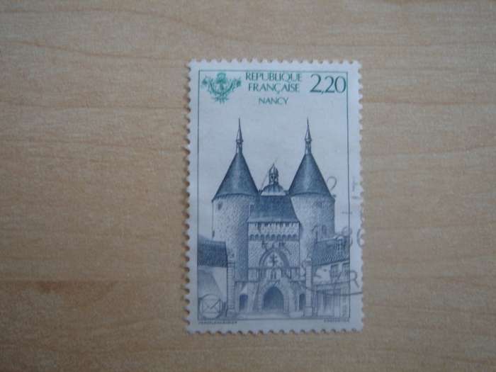 1986 France - Nancy 2,20 F used, stamped