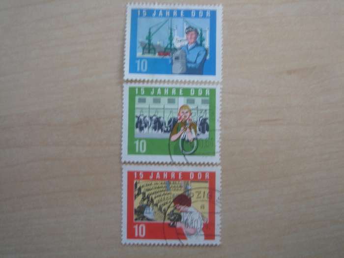 1964 DDR MiNr 1059-1061 A used, stamped